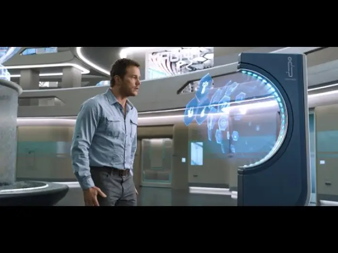Видео к фильму Пассажиры | PASSENGERS - Clip "Hier stimmt was nicht" - Ab 5.1.2017 im Kino!