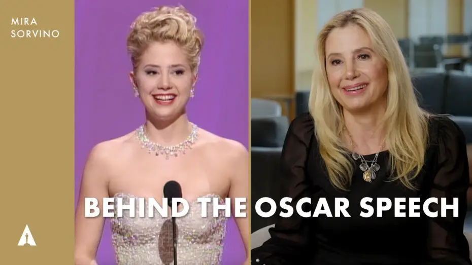 Видео к фильму Великая Афродита — Mira Sorvino | 68th Oscars Best Supporting Actress | Behind the Oscars Speech