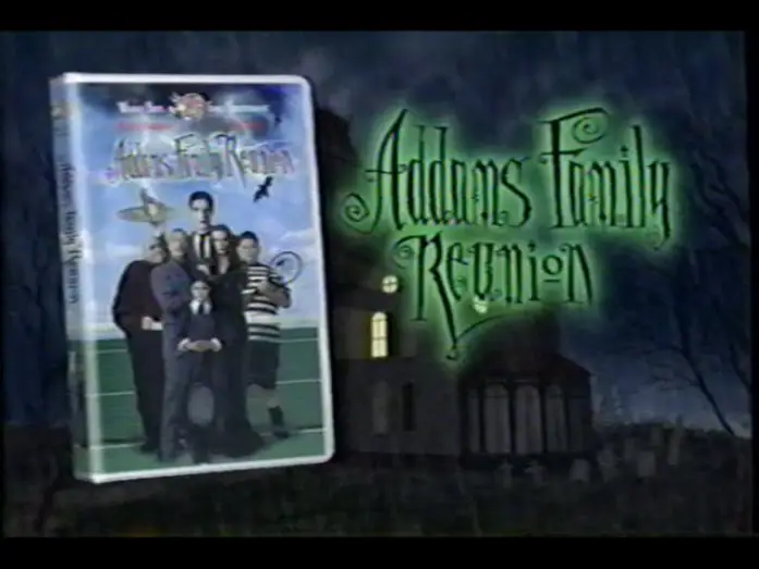 Видео к фильму Воссоединение семейки Аддамс — Adams Family Reunion (1998) Teaser 2 (VHS Capture)