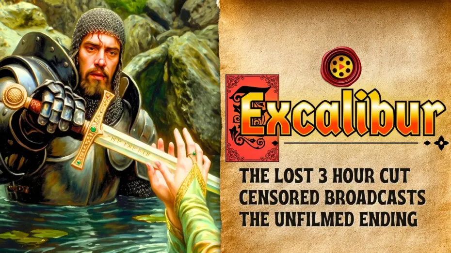 Видео к фильму Экскалибур — The Real Reason We Never Saw The Complete Excalibur (1981)