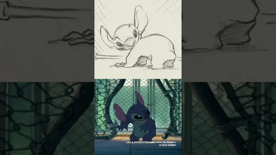 Видео к фильму Лило и Стич — Stitch's Crash Landing from Storyboard to Film!