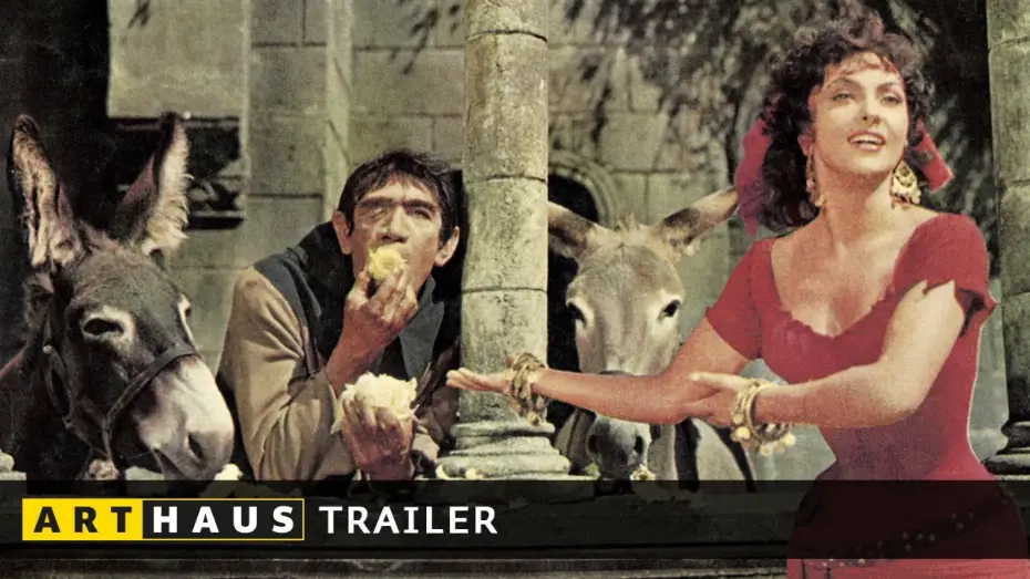 Видео к фильму Собор Парижской Богоматери — DER GLÖCKNER VON NOTRE DAME | Trailer / Deutsch | Anthony Quinn, Gina Lollobrigida |  ARTHAUS
