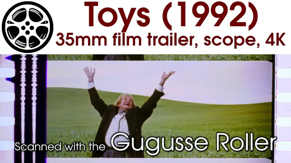 Видео к фильму Игрушки — Toys (1992) 35mm film trailer, scope 4K