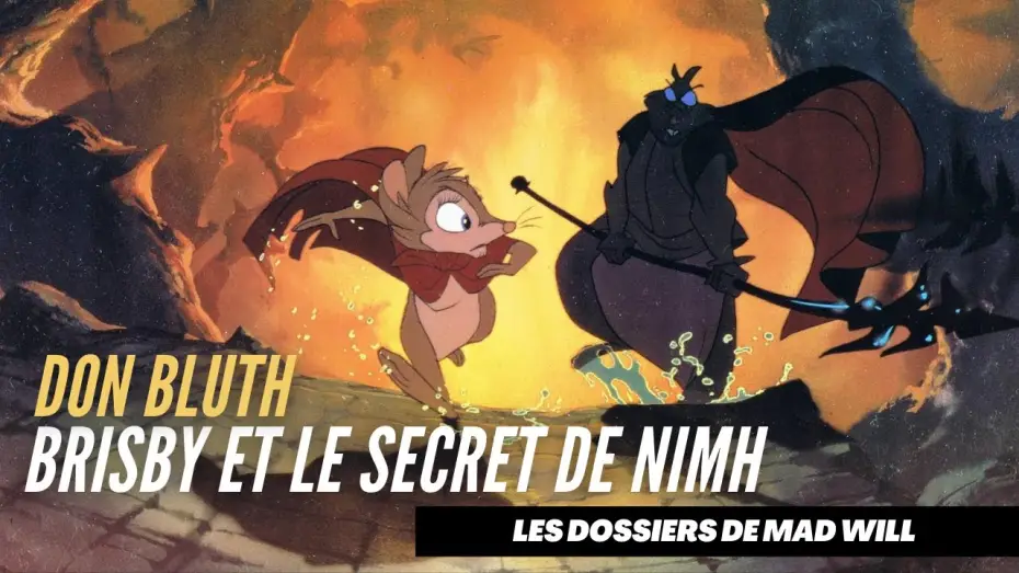Видео к фильму Секрет Н.И.М.Х. — BRISBY ET LE SECRET DE NIMH PAR MAD WILL #DonBluth #Brisby #Animation