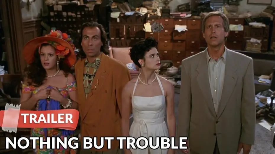 Видео к фильму Сплошные неприятности — Nothing but Trouble (1991) Trailer | Chevy Chase | Dan Aykroyd