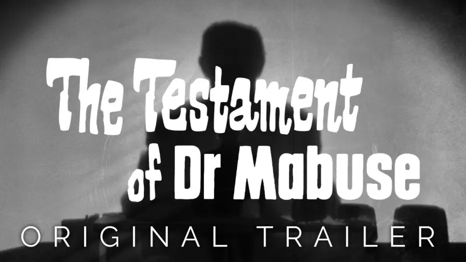 Видео к фильму Завет доктора Мабузе — Original German Trailer [Subtitled]