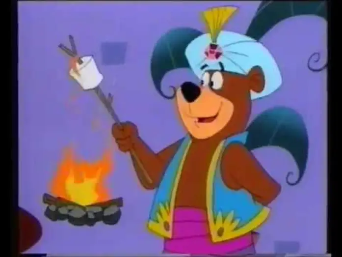 Видео к фильму Скуби-Ду! Ночи Шахерезады — Scooby-Doo! in Arabian Nights Trailer (VHS Capture) with yogi bear