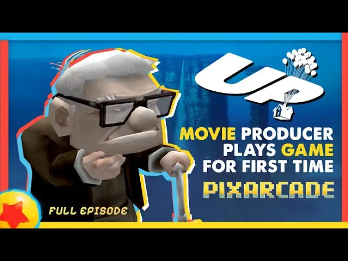 Видео к фильму Вверх — PixARCADE: "UP" | Movie Producer Plays Video Game for First Time