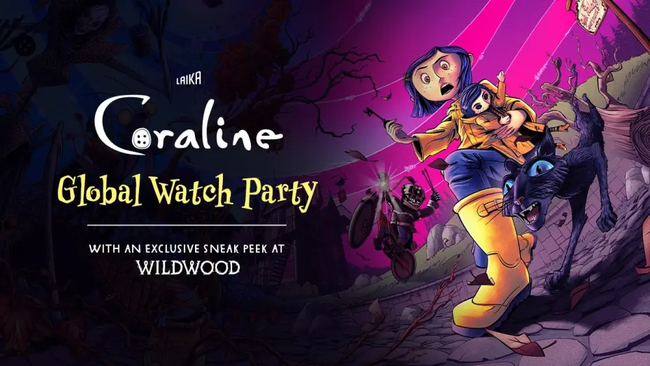Видео к фильму Коралина в стране кошмаров — Global Watch Party - Trailer