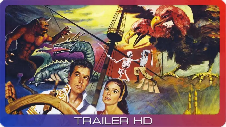 Видео к фильму Седьмое путешествие Синдбада — Sindbads 7. Reise ≣ 1958 ≣ Trailer