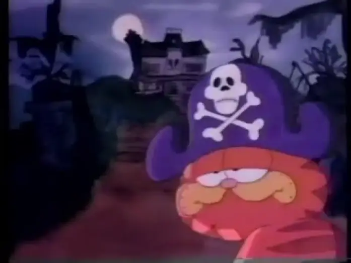 Видео к фильму Garfield's Halloween Adventure — Garfield's Halloween Adventure Ad (1989)