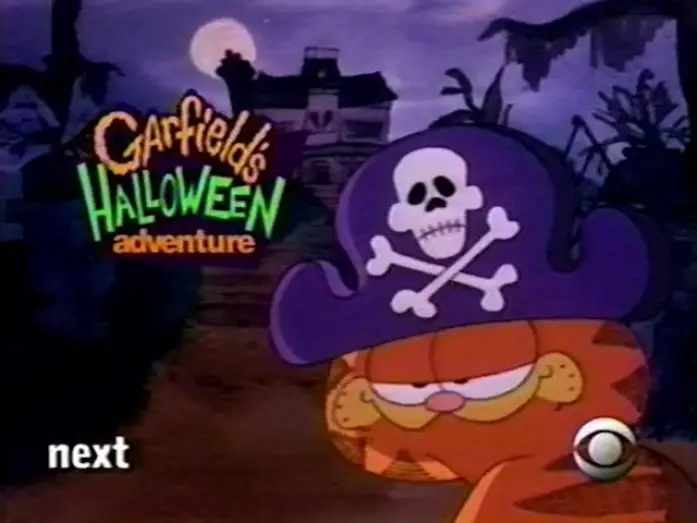 Видео к фильму Garfield's Halloween Adventure — Garfield's Halloween Adventure CBS Promo (1998)