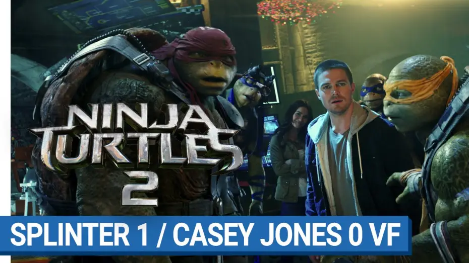 Видео к фильму Черепашки-ниндзя 2 | NINJA TURTLES 2 - Splinter 1/Casey Jones 0 (VF)