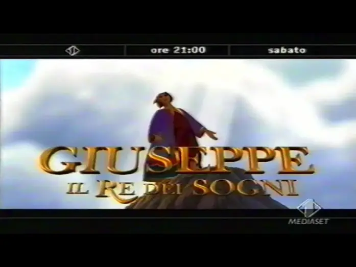 Видео к фильму Иосиф: Царь сновидений — Pubblicità Giuseppe il re dei sogni Italia 1