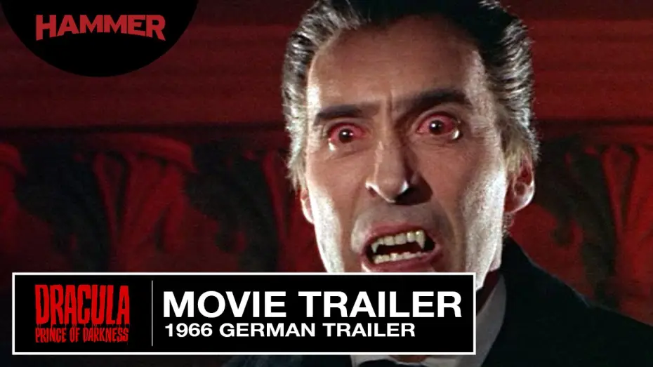 Видео к фильму Дракула: Принц тьмы — 1966 German Trailer