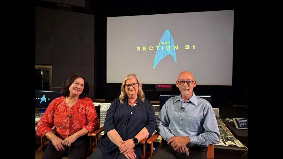 Видео к фильму Звёздный путь: Секция 31 | Inside the Foley of Star Trek: Section 31 with Alyson Moore, Katie Rose & Darrin Mann