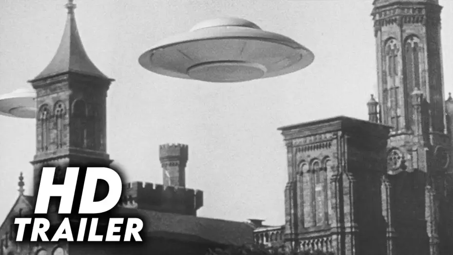 Видео к фильму Земля против летающих тарелок — Earth vs. the Flying Saucers (1956) Original Trailer [HD]