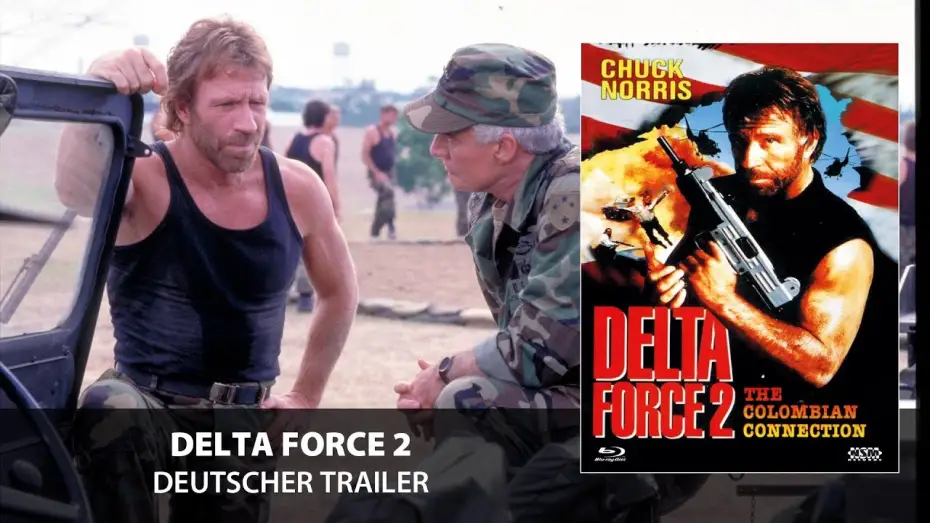 Видео к фильму Отряд «Дельта» 2 — Delta Force 2 – The Columbian Connection (Trailer, deutsch)