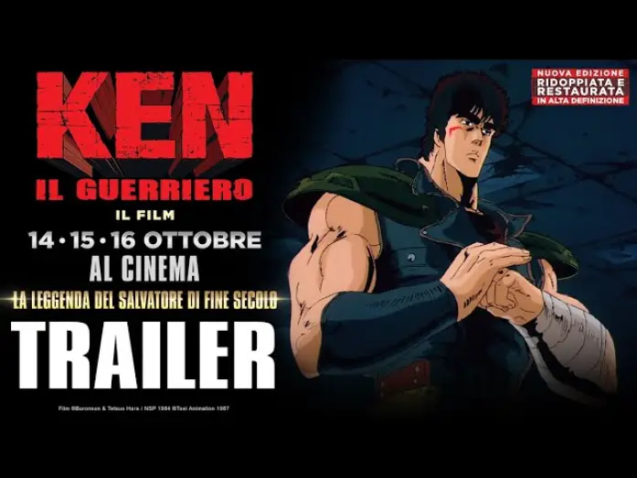 Видео к фильму Кулак северной звезды - Фильм — KEN IL GUERRIERO - IL FILM solo AL CINEMA il 14•15•16 OTTOBRE
