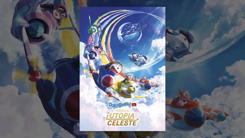 Видео к фильму 映画ドラえもん のび太と空の理想郷 | Doraemon il film: Nobita e l&rsquo;Utopia celeste