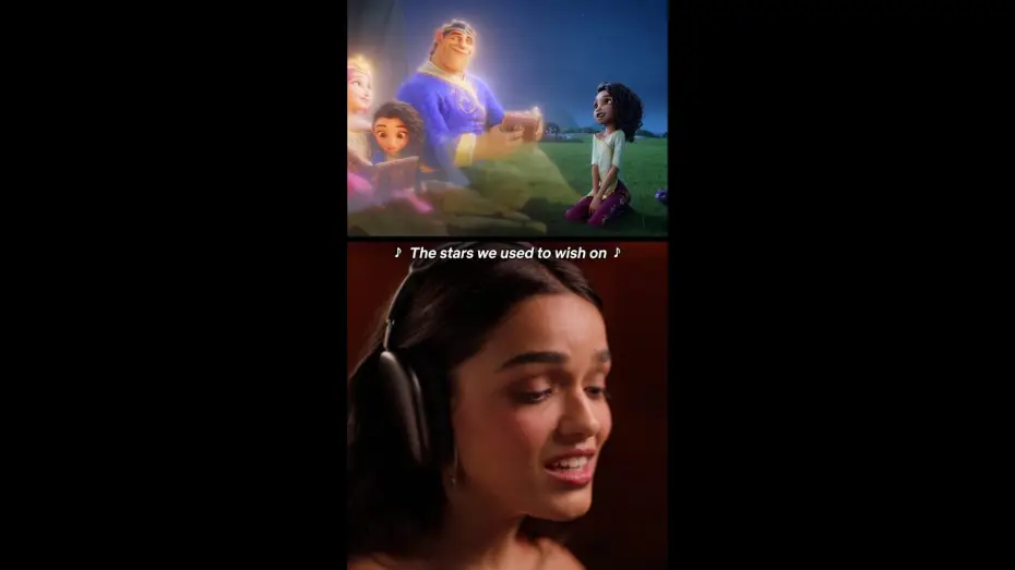 Видео к фильму Завороженные | Rachel Zegler in the booth as Princess Ellian in "The Way it Was Before" from Spellbound