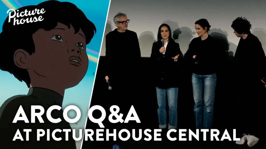 Видео к фильму Арко | Q&A Hosted by Alfonso Cuar&oacute;n w/ Natalie Portman, Ugo Bienvenu & Sophie Mas