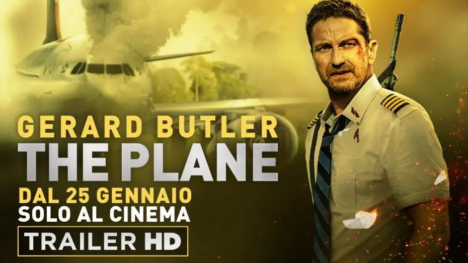 Видео к фильму Крушение | The Plane - il nuovo film di Gerard Butler dal 25 gennaio al cinema | Trailer ITA HD