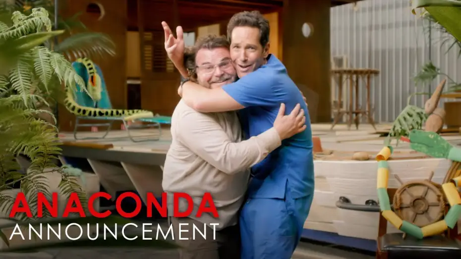 Видео к фильму Анаконда | Jack Black and Paul Rudd Announcement