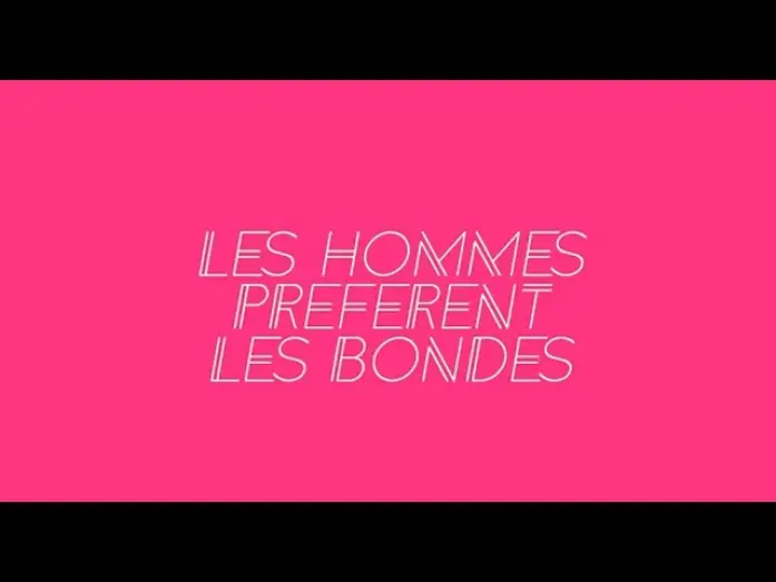 Видео к фильму Джентльмены предпочитают блондинок — Les Hommes préfèrent les blondes - Bande annonce (Rep. 2016) HD