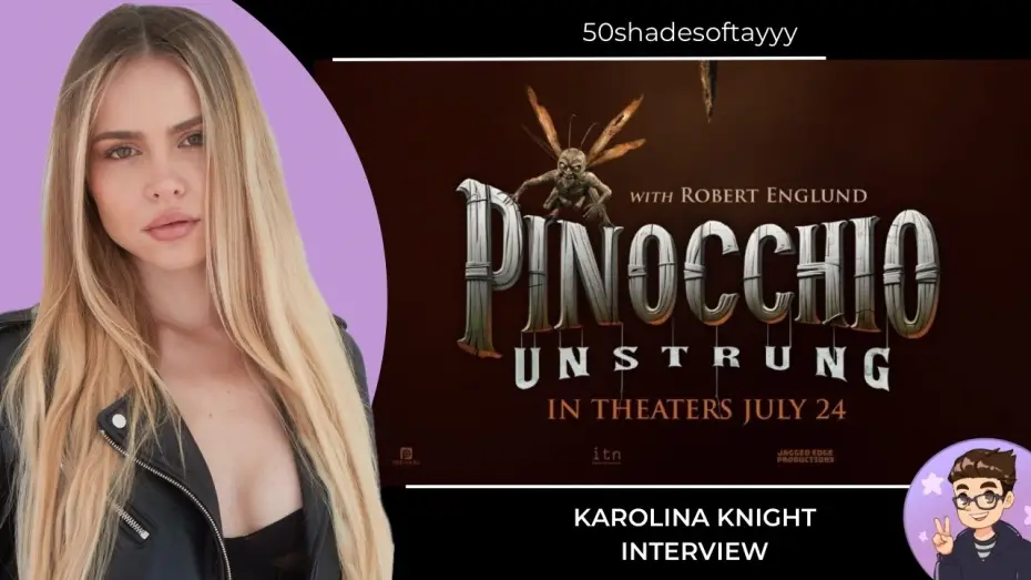 Видео к фильму Пиноккио: Раскрепощённый | Pinocchio Unstrung Karolina Knight Interview