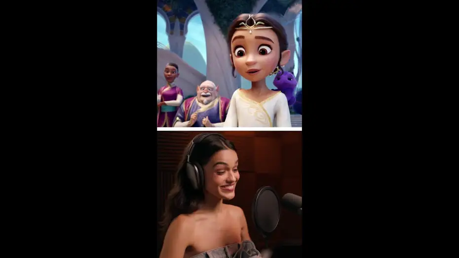 Видео к фильму Завороженные | Rachel Zegler is *literally* a princess
