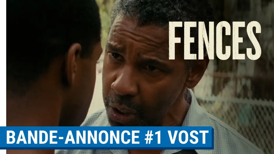 Видео к фильму Ограды | FENCES - Bande-annonce #1 VOST [au cin&eacute;ma le 22 f&eacute;vrier 2017]