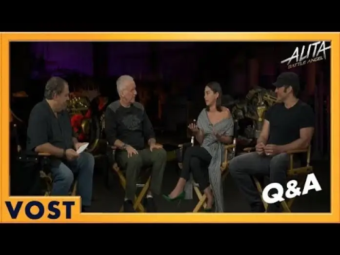 Видео к фильму Алита: Боевой Ангел | James Cameron, Robert Rodriguez, Jon Landau et Rosa Salazar Live Q&A