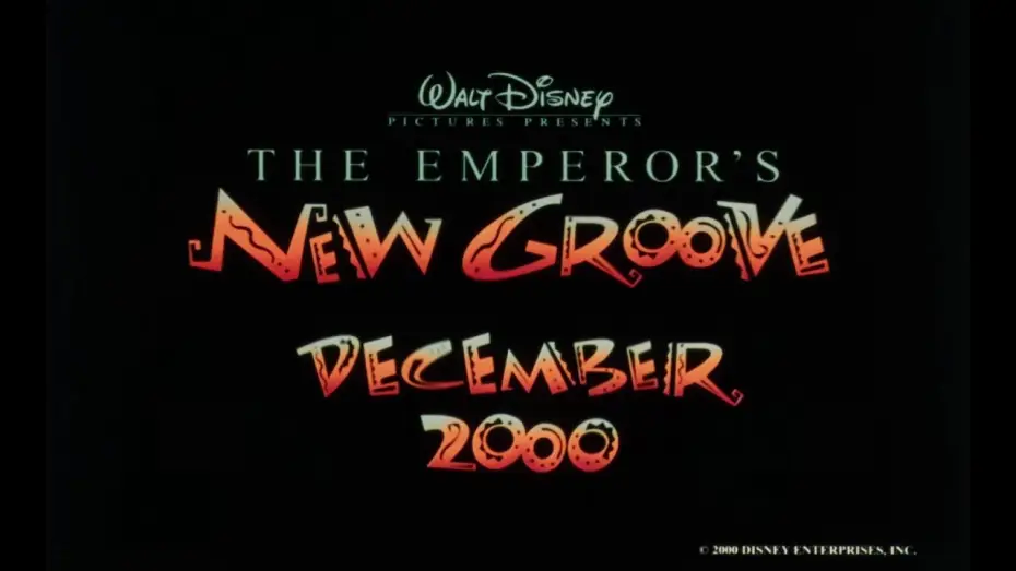 Видео к фильму Похождения императора | The Emperor's New Groove - Theatrical Trailer #1 (35mm 4K) (June 30, 2000)