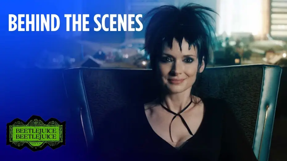 Видео к фильму Битлджус Битлджус | Behind the Scenes: The Juice is Loose!