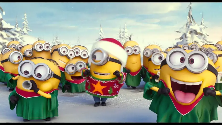 Видео к фильму Миньоны | Les Minions - Joyeux No&euml;l [Au cin&eacute;ma le 8 juillet 2015]