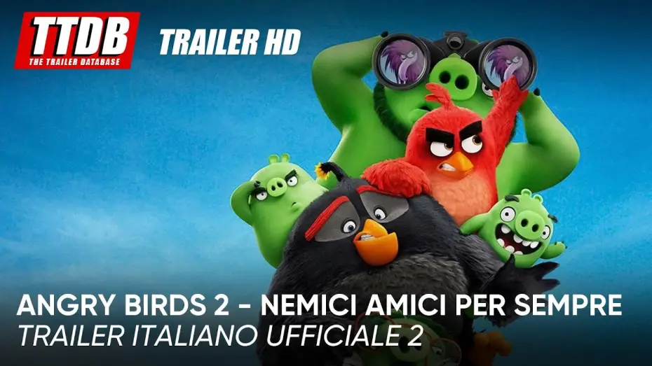 Видео к фильму Angry Birds 2 в кино | Angry Birds 2 &ndash; Nemici amici per sempre  | Trailer Italiano Ufficiale 2