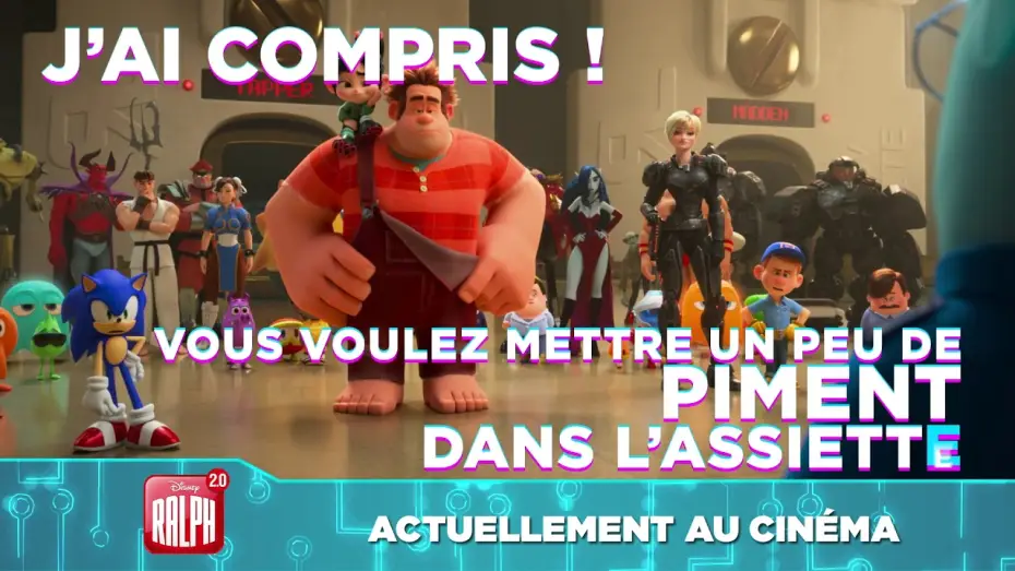 Видео к фильму Ральф против Интернета | Ralph 2.0 - Teaser VF