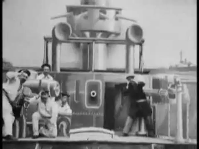 Видео к фильму Illusions fantasmagoriques | 1897 Georges M&eacute;li&egrave;s Combat Naval En Gr&ecirc;ce Naval in Greece Short movie court metrage Silent Muet