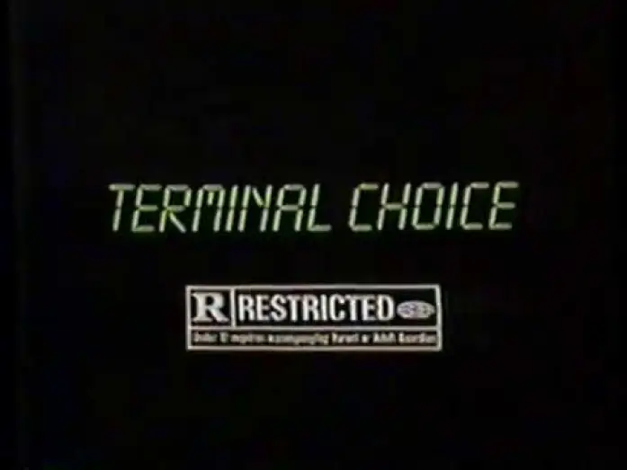 Видео к фильму Terminal Choice — 1985 Terminal Choice TV Movie Trailer Commercial