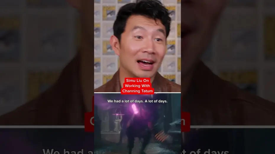 Видео к фильму Мстители: Доктор Дум — Simu Liu on working with Channing Tatum in Avengers: Doomsday