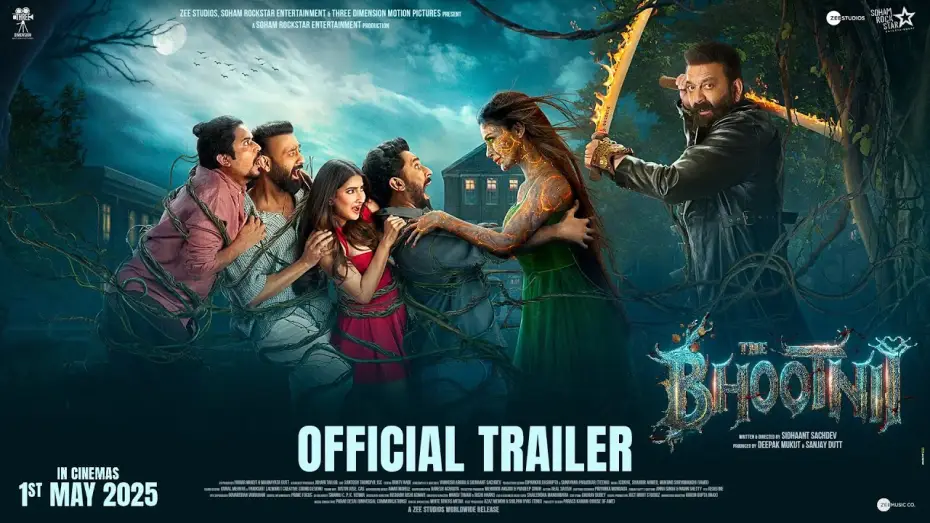 Видео к фильму The Bhootnii — The Bhootnii (Official Trailer) | Sanjay D, Mouni R, Sunny S, Palak | Sidhaant S | Deepak M |1st May