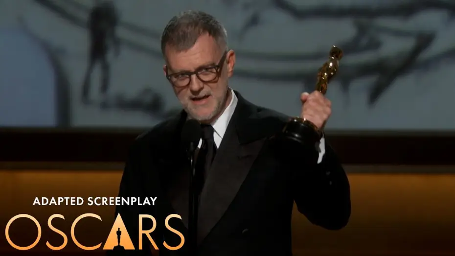 Видео к фильму Битва за битвой — ‘One Battle after Another’ Wins Best Adapted Screenplay | 98th Oscars Speech (2026)