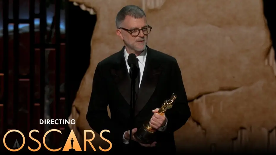Видео к фильму Битва за битвой — Paul Thomas Anderson Wins Best Director for ‘One Battle After Another’ | 98th Oscars Speech (2026)