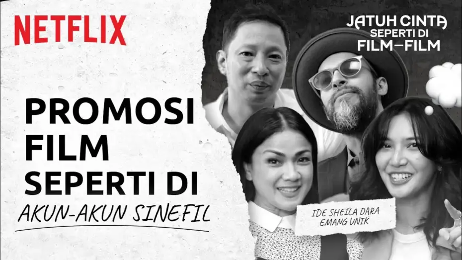 Видео к фильму Jatuh Cinta Seperti di Film-Film — Ide Sheila Dara Bikin Promosi Film Ini Jadi Unik! | Jatuh Cinta Seperti di Film-Film