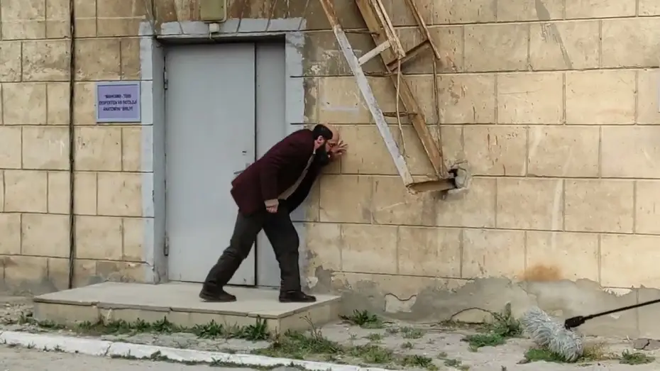 Видео к фильму Обнажённый — Çılpaq filminin çəkiliş prosesi.Quruluşçu rejissor Hikmet Rəhimov.Aktyor Rasim Cəfər (12)