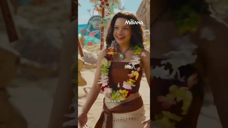 Видео к фильму Моана — How would you describe Moana in three words?