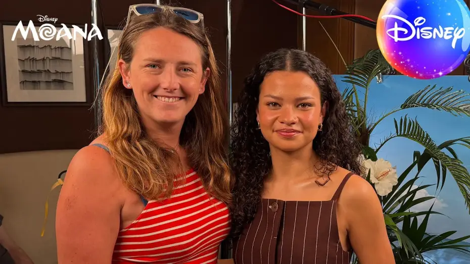 Видео к фильму Моана — A Real Life Wayfinder Meets Moana | Jasmine Harrison & Catherine Laga'aia
