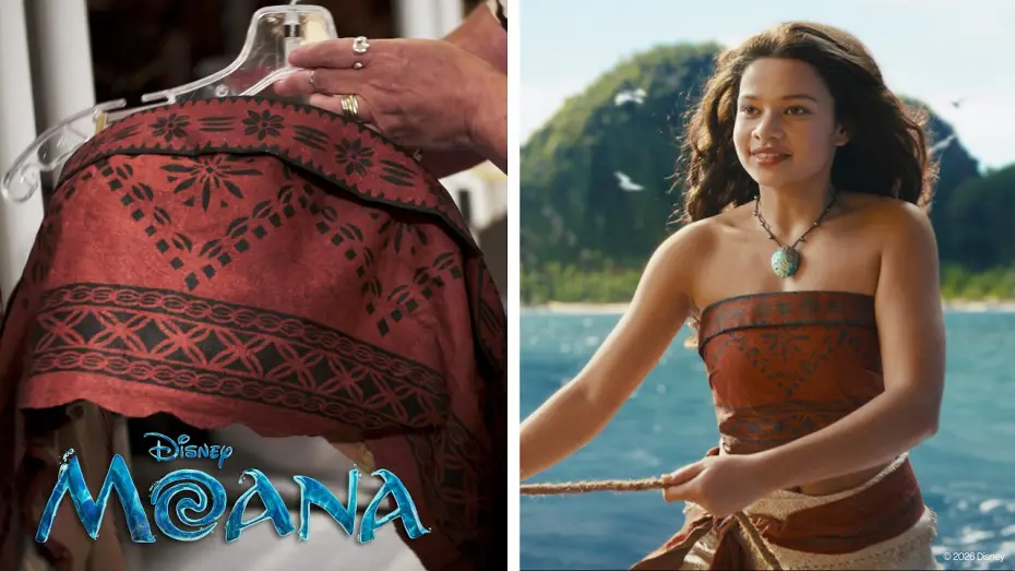 Видео к фильму Моана — Costume Commentary | Notes on a Seam
