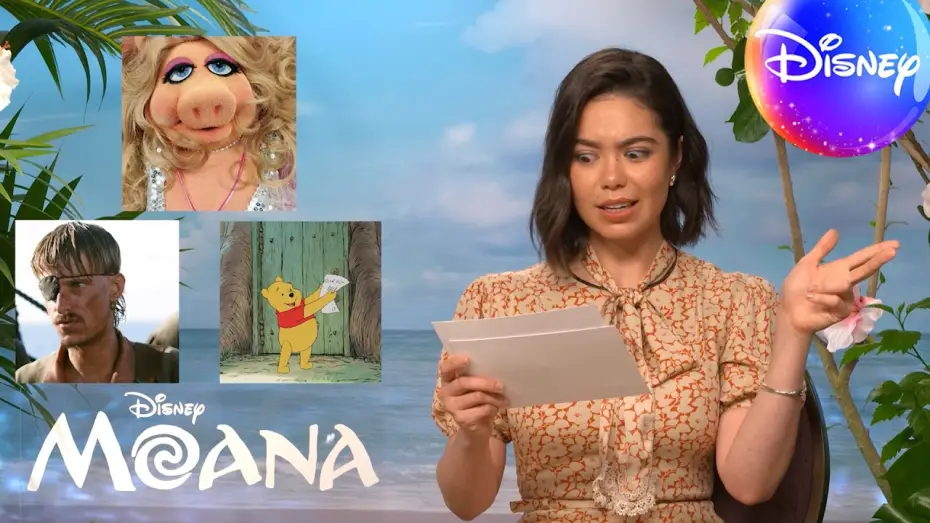 Видео к фильму Моана — Auliʻi Cravalho Builds Her Ultimate Disney Boat Crew!